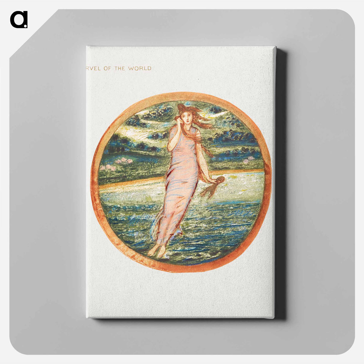 Marvel of the World from The Flower Book - エドワード バーン ジョーンズ Canvas.