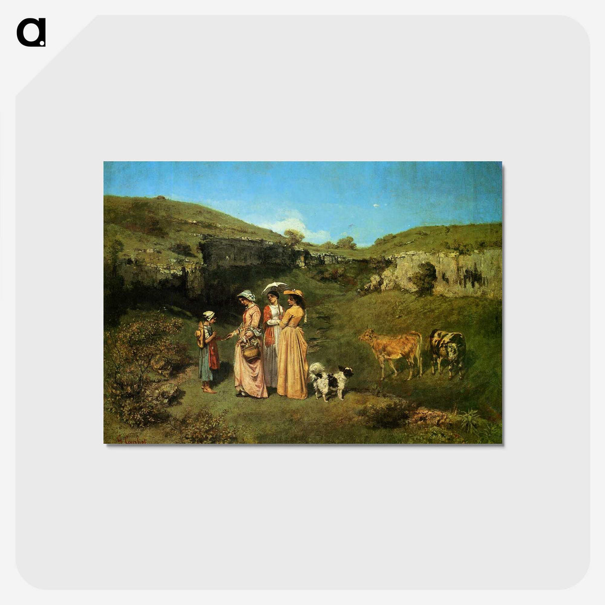 1-70_Gustave-Courbet_postcard