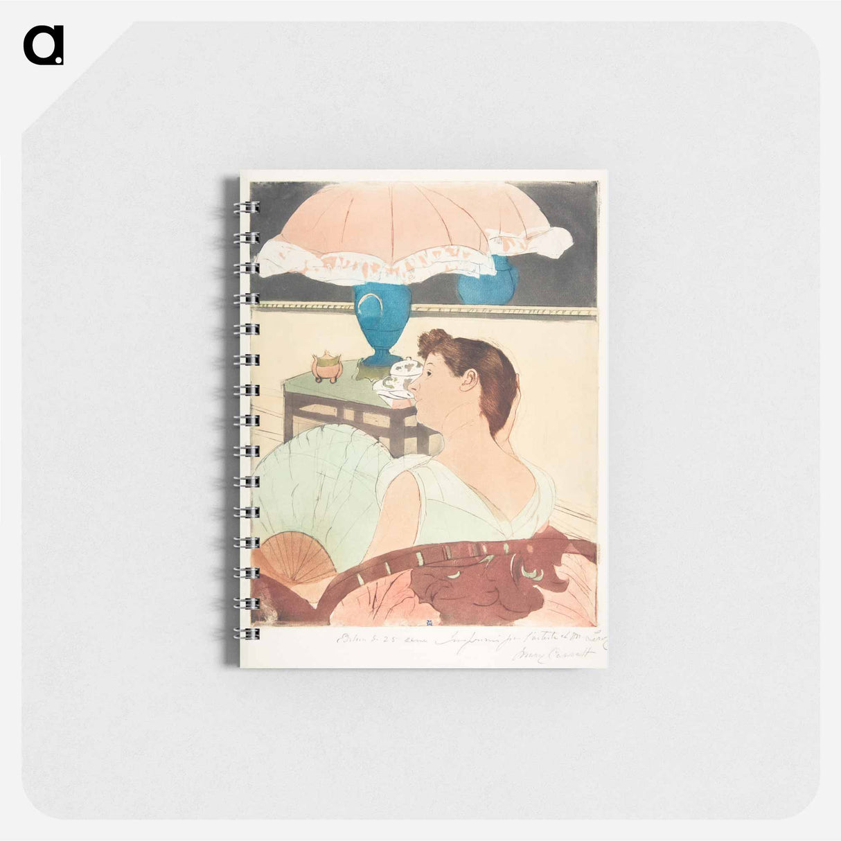 The Lamp - メアリー カサット Memo.