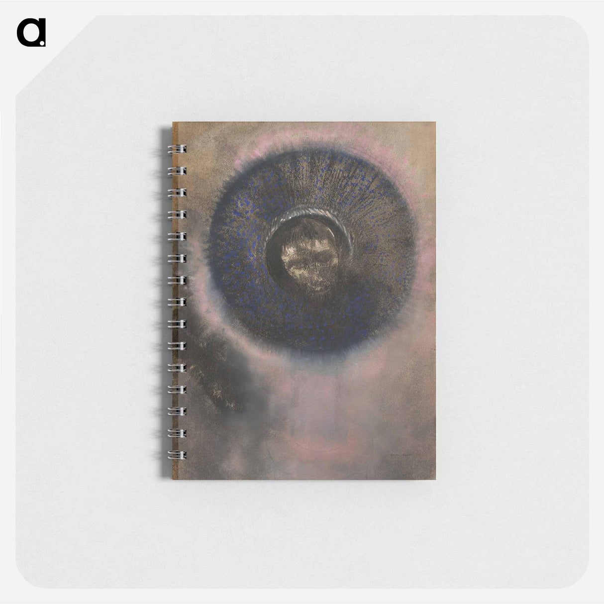 Head within an Aureole - オディロン ルドン Memo.