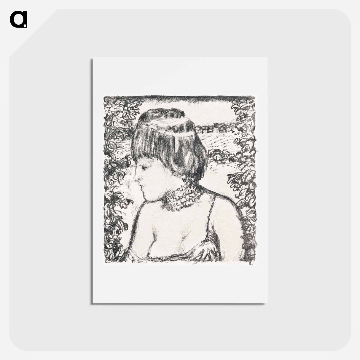 アートポストカード-Daphnis et Chloé
- ピエール ボナール Postcard.