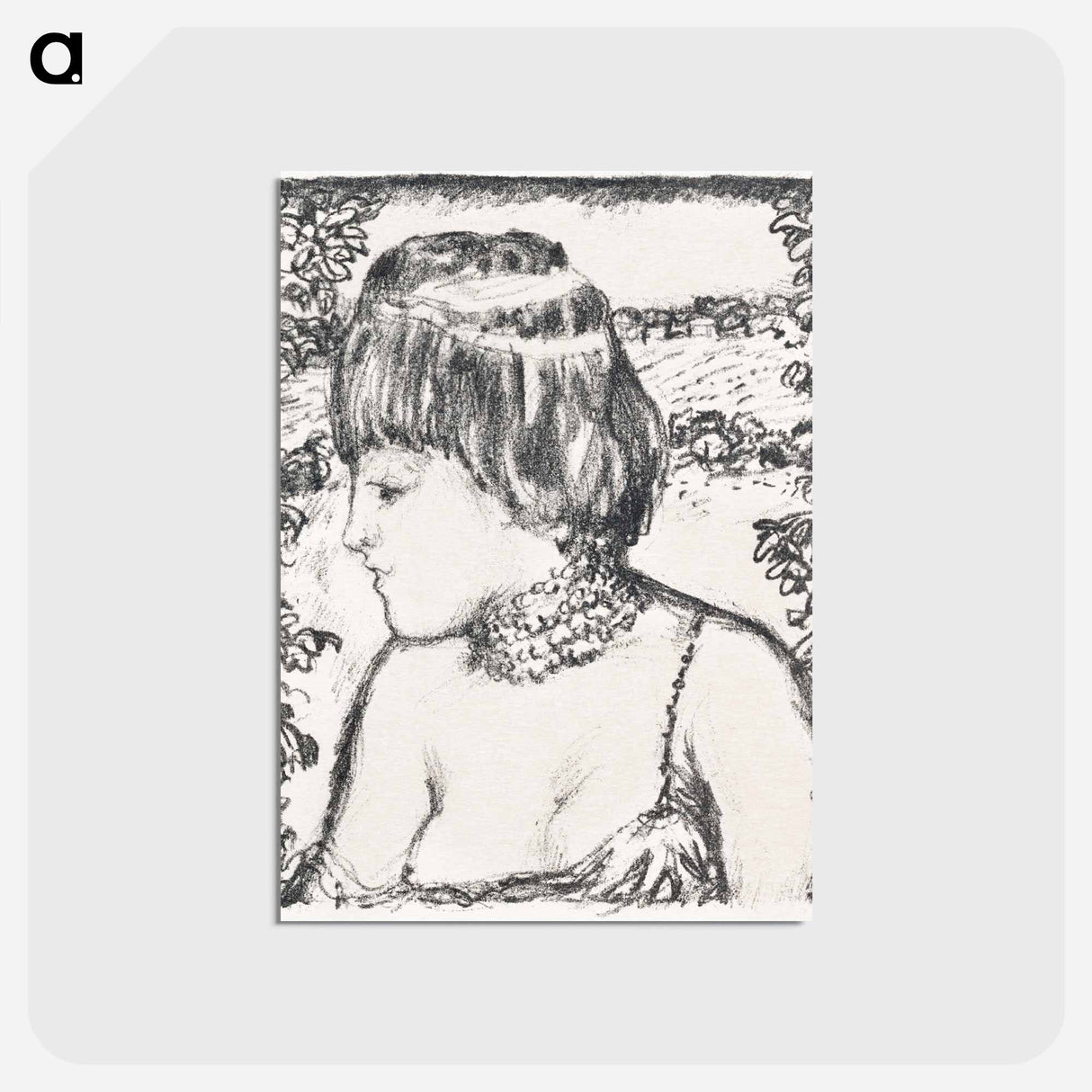 アートポストカード-Daphnis et Chloé
- ピエール ボナール Postcard.