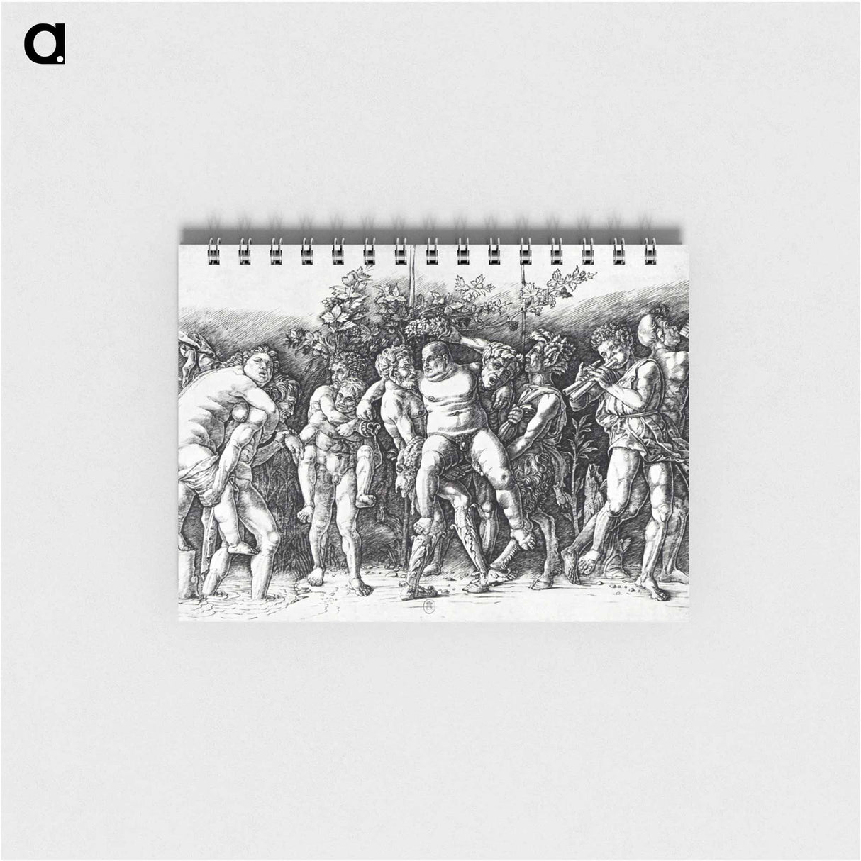 アートメモ帳-Bacchanal in Silene - アンドレア マンテーニャ Memo.