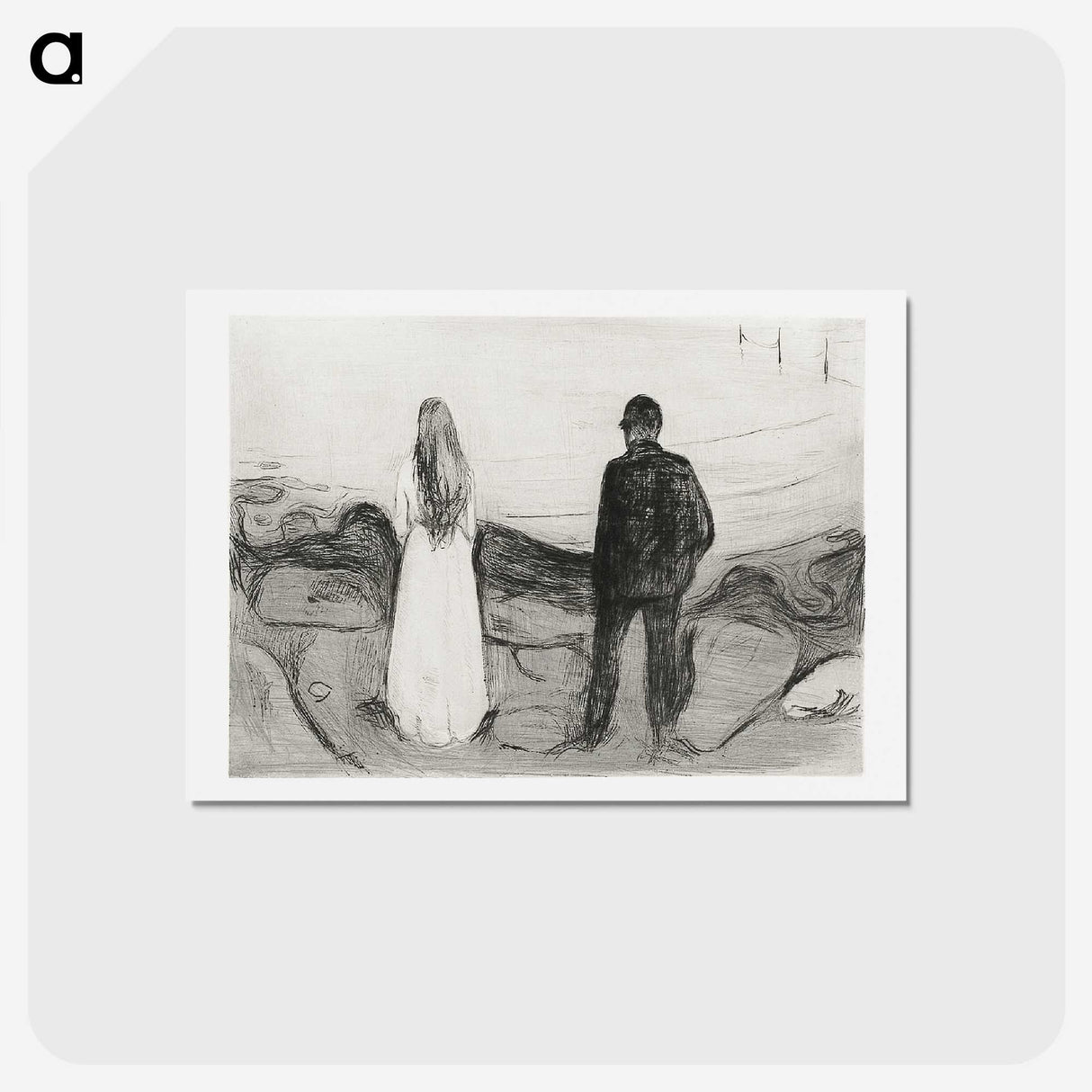 1-71_Edvard-Munch_hagaki
