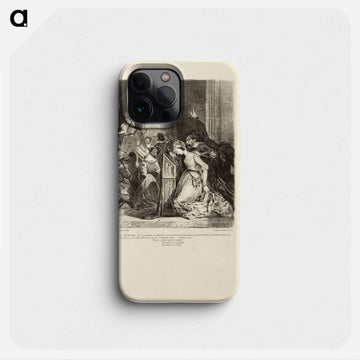 イエロー - ウジェーヌ ドラクロワ Phone Case.