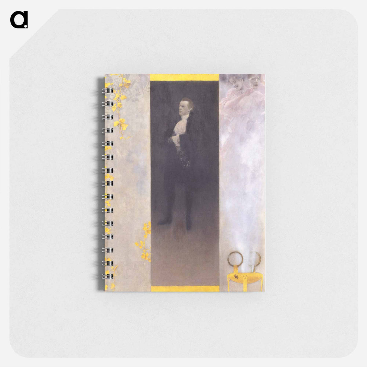 Der Hofschauspieler Josef Lewinsky als Carlos in Clavigo - グスタフ クリムト Memo.