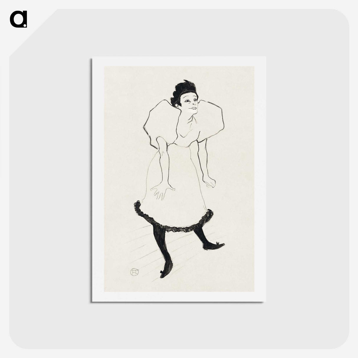 1-71_Henri-de-Toulouse-Lautrec_hagaki