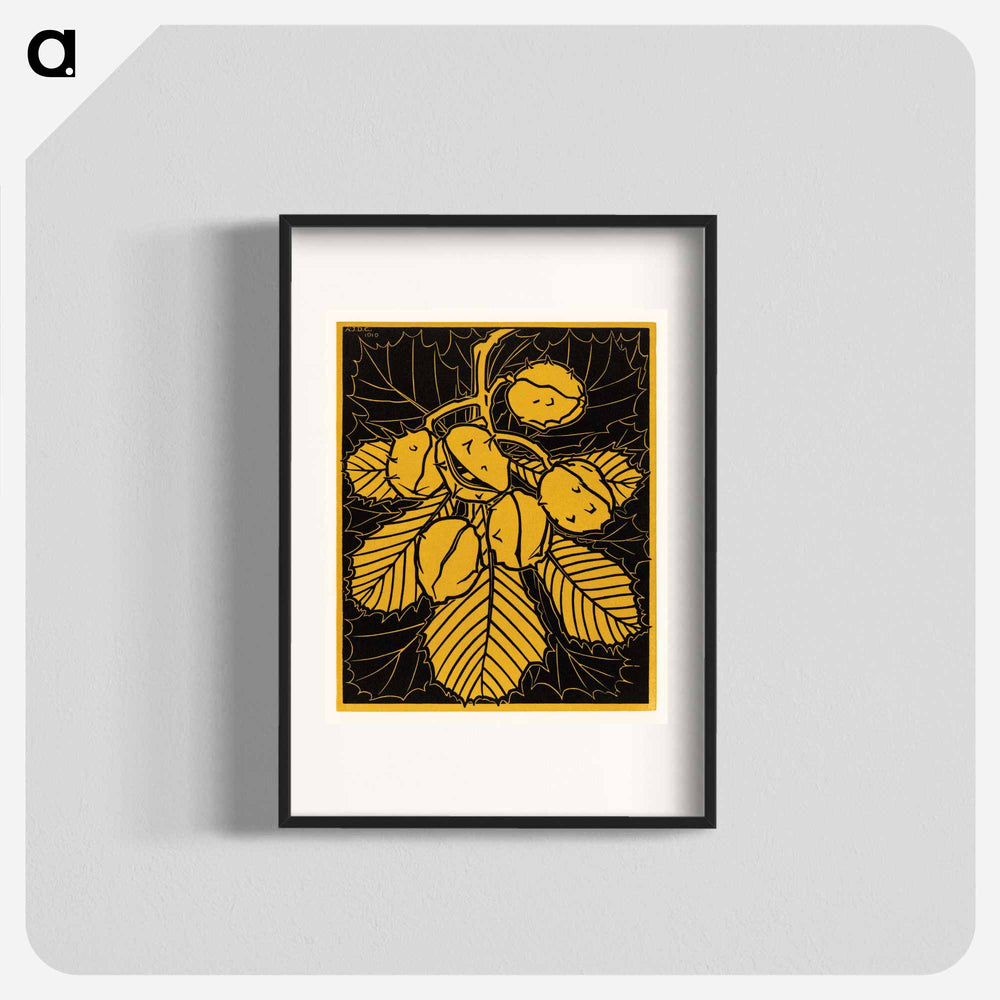 Chestnut branch - ユリー デ フラーハ Poster.