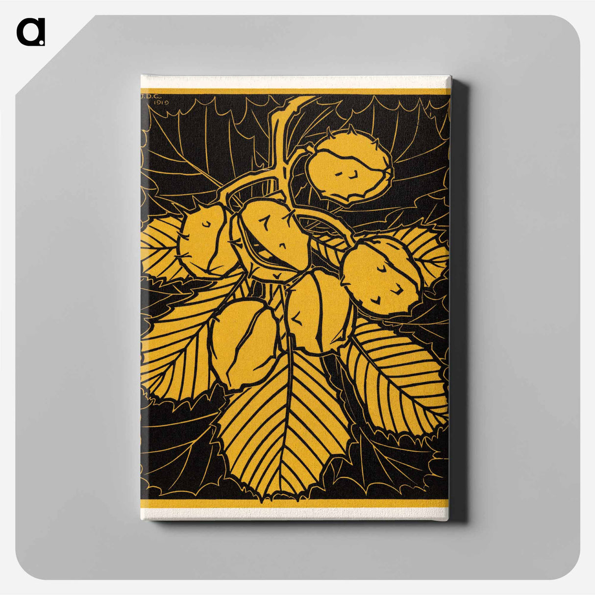 Chestnut branch - ユリー デ フラーハ Canvas.