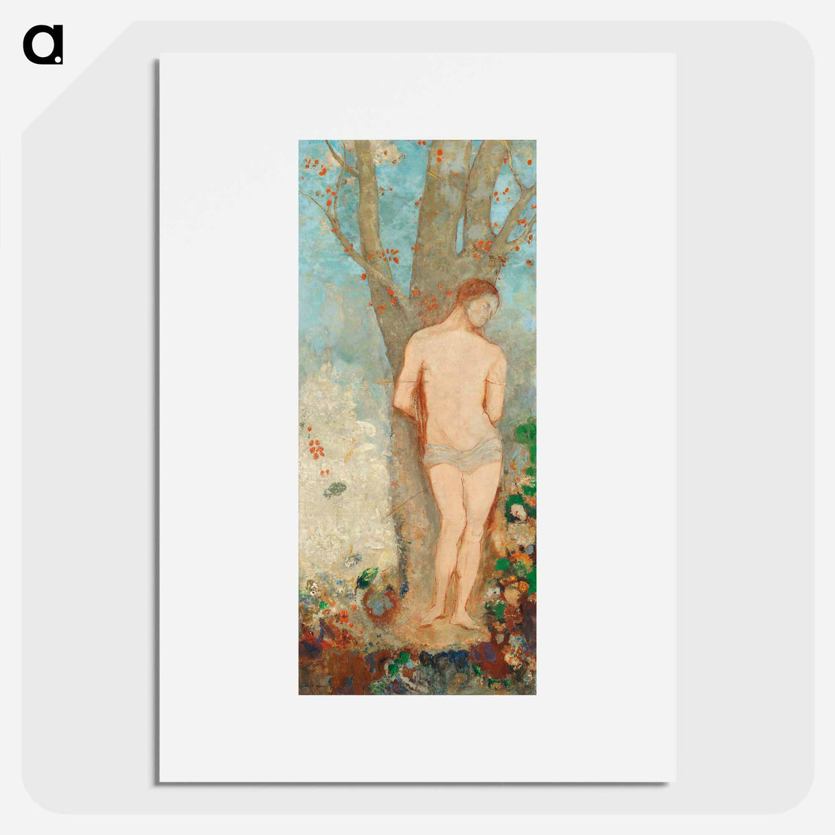 Saint Sebastian - Odilon Redon Poster.