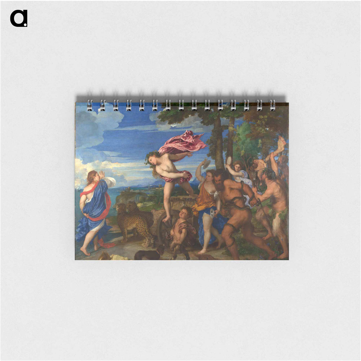 アートメモ帳-Bacchus and Ariadne - ティツィアーノ ヴェチェッリオ Memo.