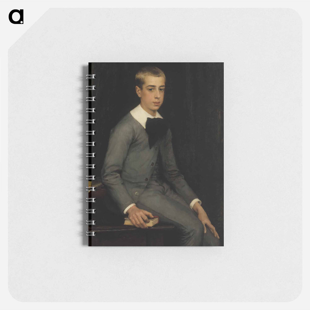 Portrait of lieutenant alexandre weissgerber de stragéwicz as a child - アルバート エーデルフェルト Memo.