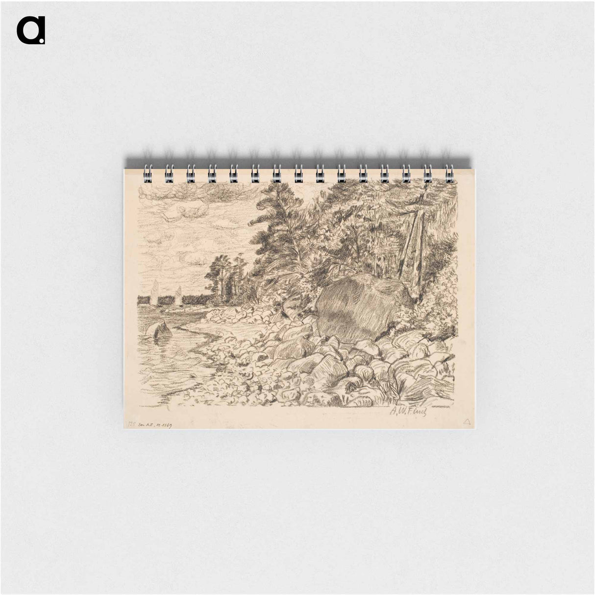 Porvoon saaristosta - アルフレッド ウィリアム フィンチ Memo.