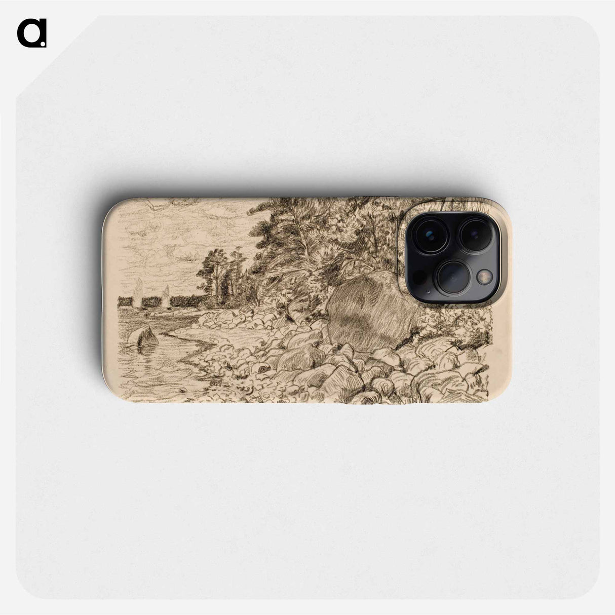 Porvoon saaristosta - アルフレッド ウィリアム フィンチ Phone Case.