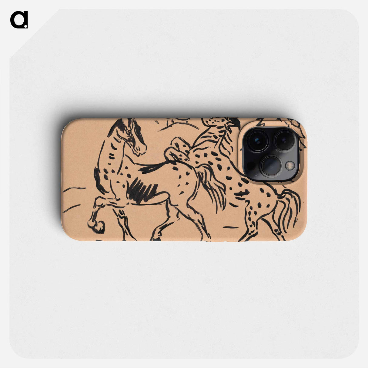 Horses - アーノルド ピーター ワイズ クビンチャン Phone Case.