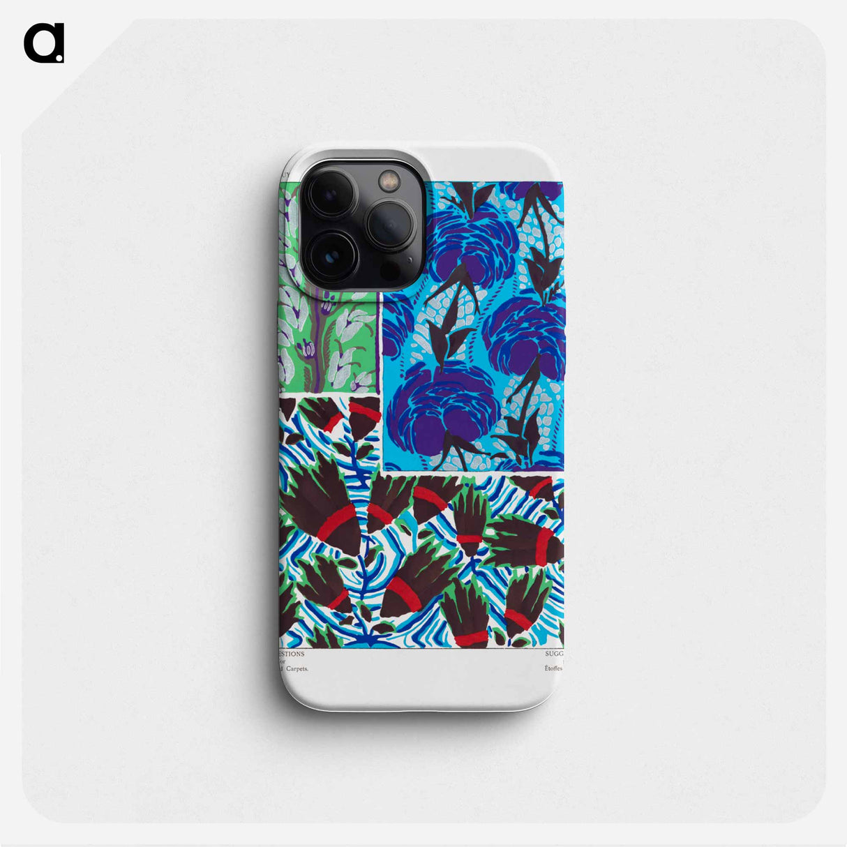 Suggestions pour étoffes et tapis: 60 motifs en couleur - E.A.セギー Phone Case.