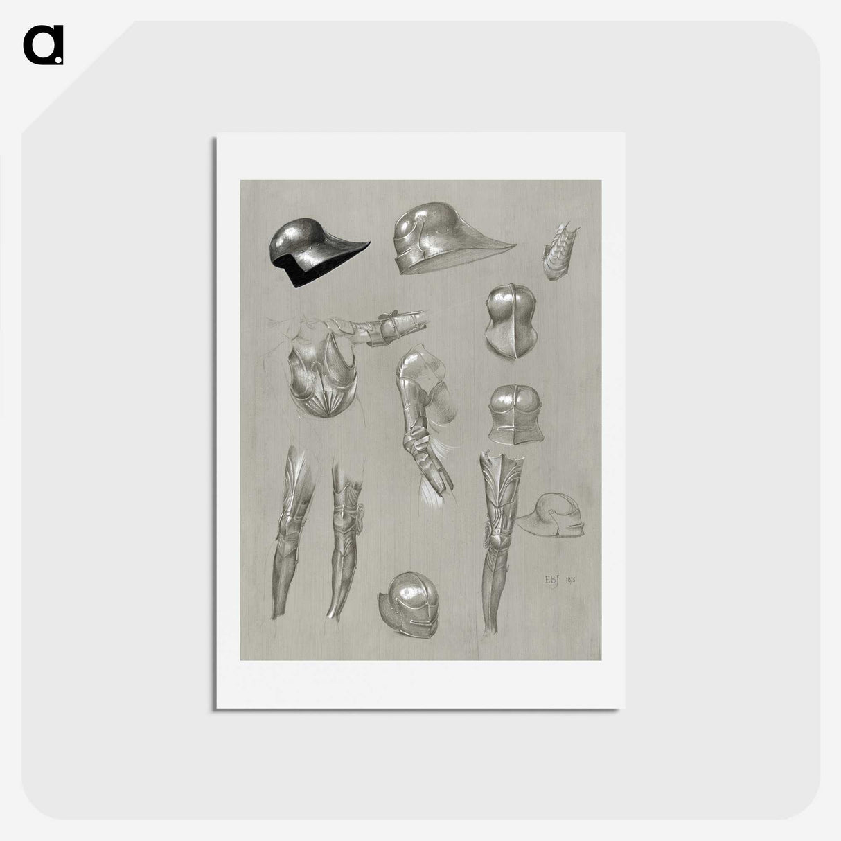 1-72_Edward-Burne-Jones_hagaki