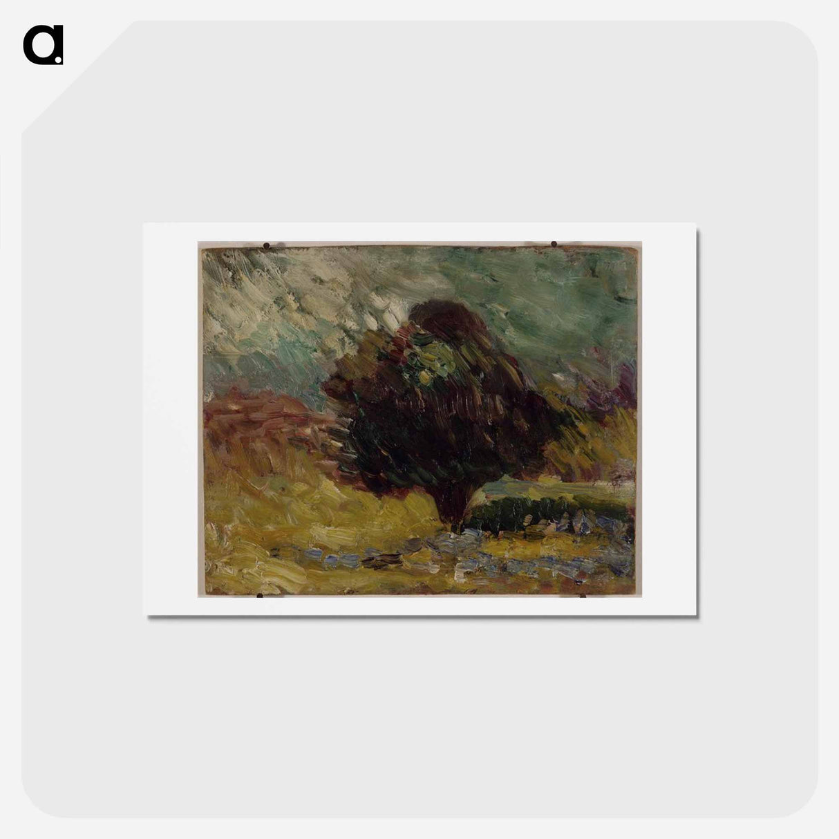 アートポストカード-The olive - アンリ マティス Postcard.