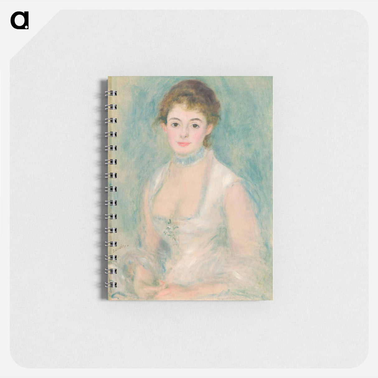 Madame Henriot - ピエール オーギュスト ルノワール Memo.