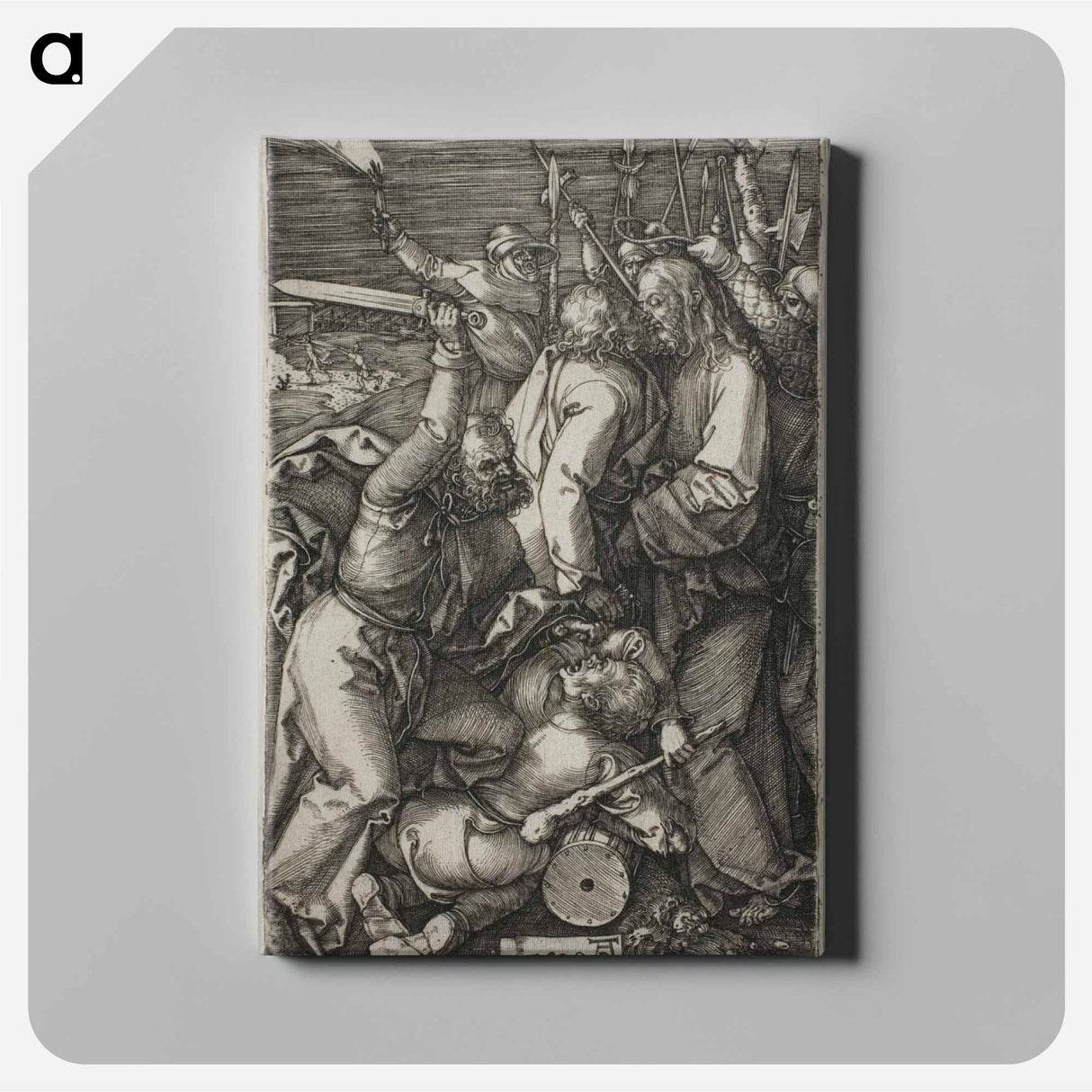 Betrayal of Christ - アルブレヒト デューラー Canvas.