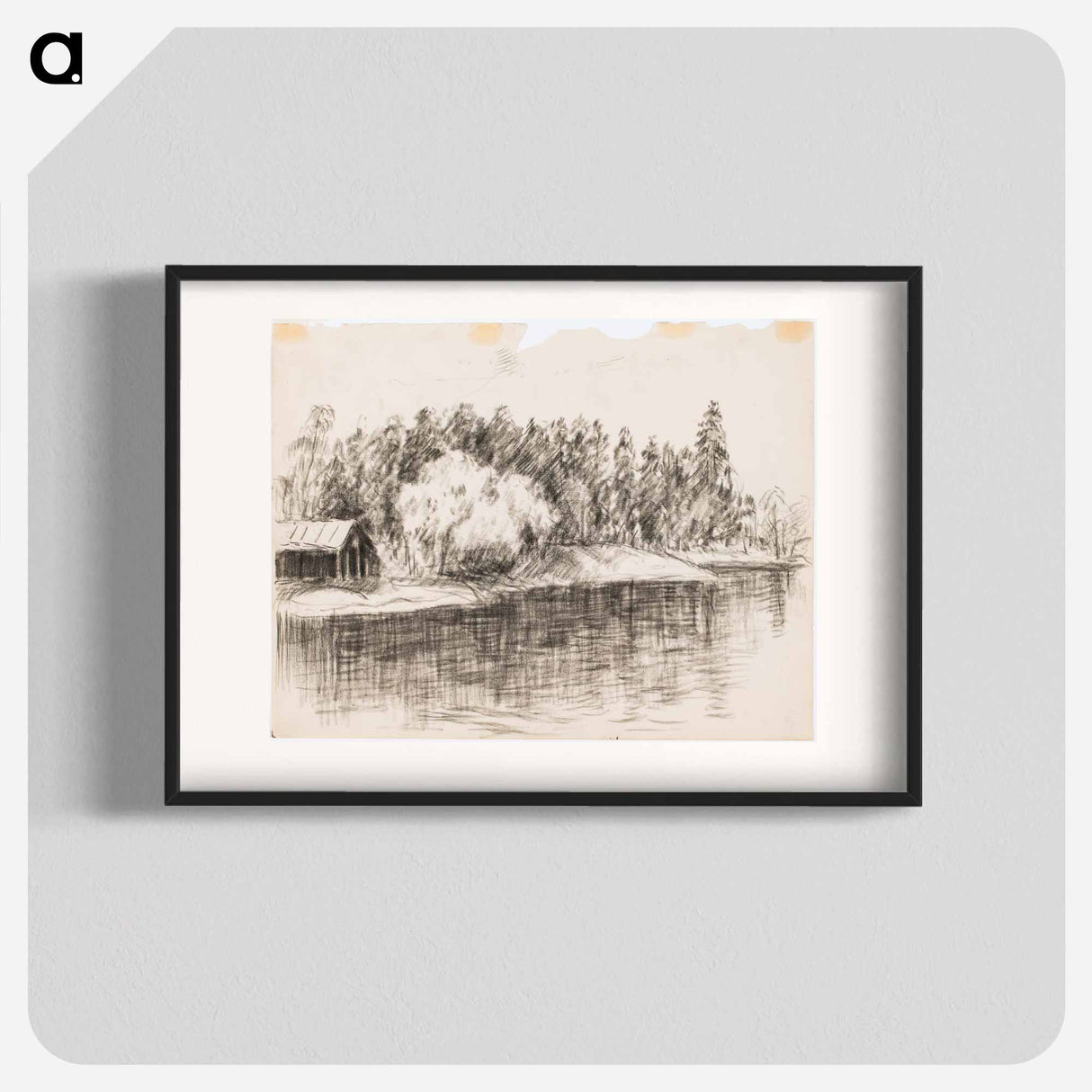 Rantamaisema - アルフレッド ウィリアム フィンチ Poster.