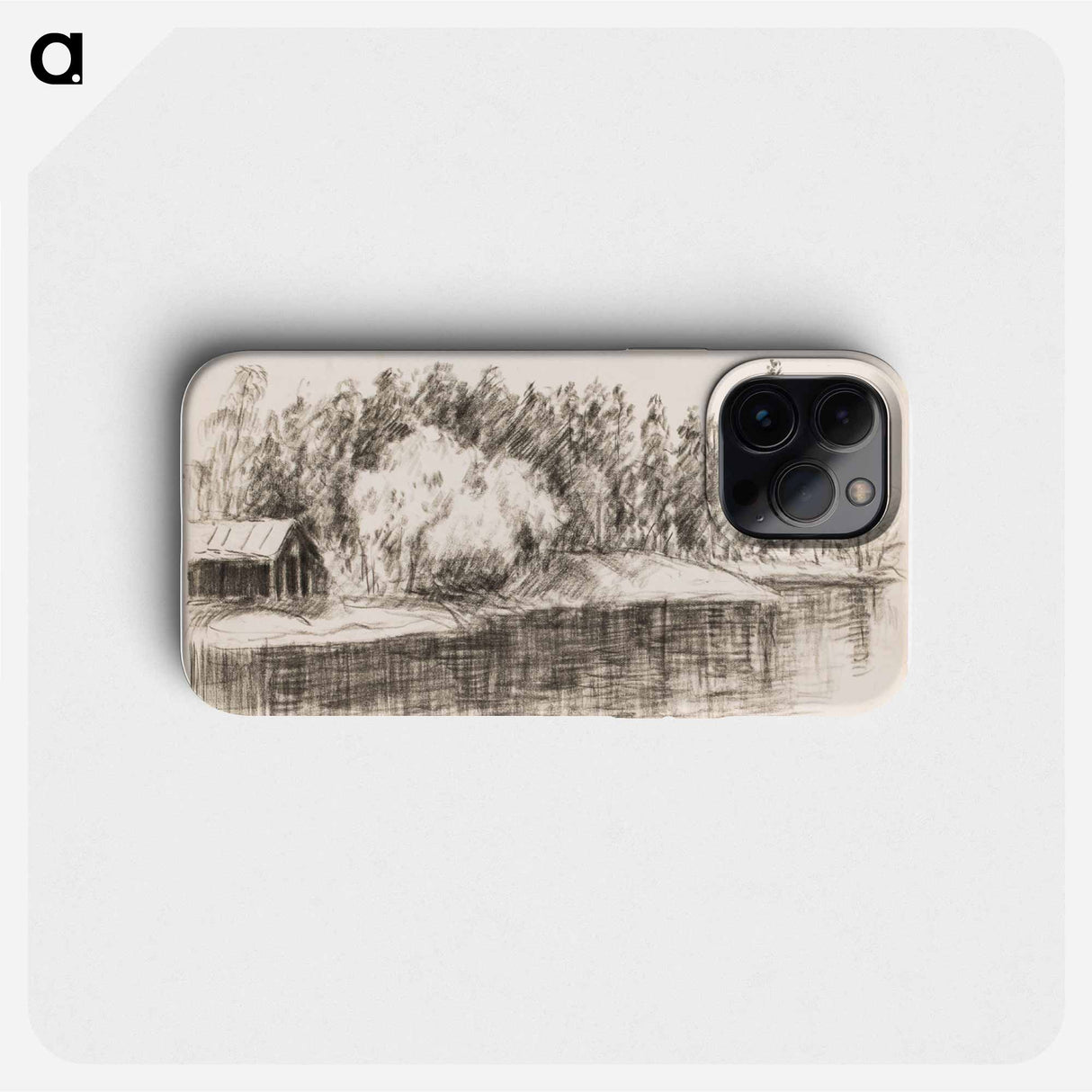 Rantamaisema - アルフレッド ウィリアム フィンチ Phone Case.