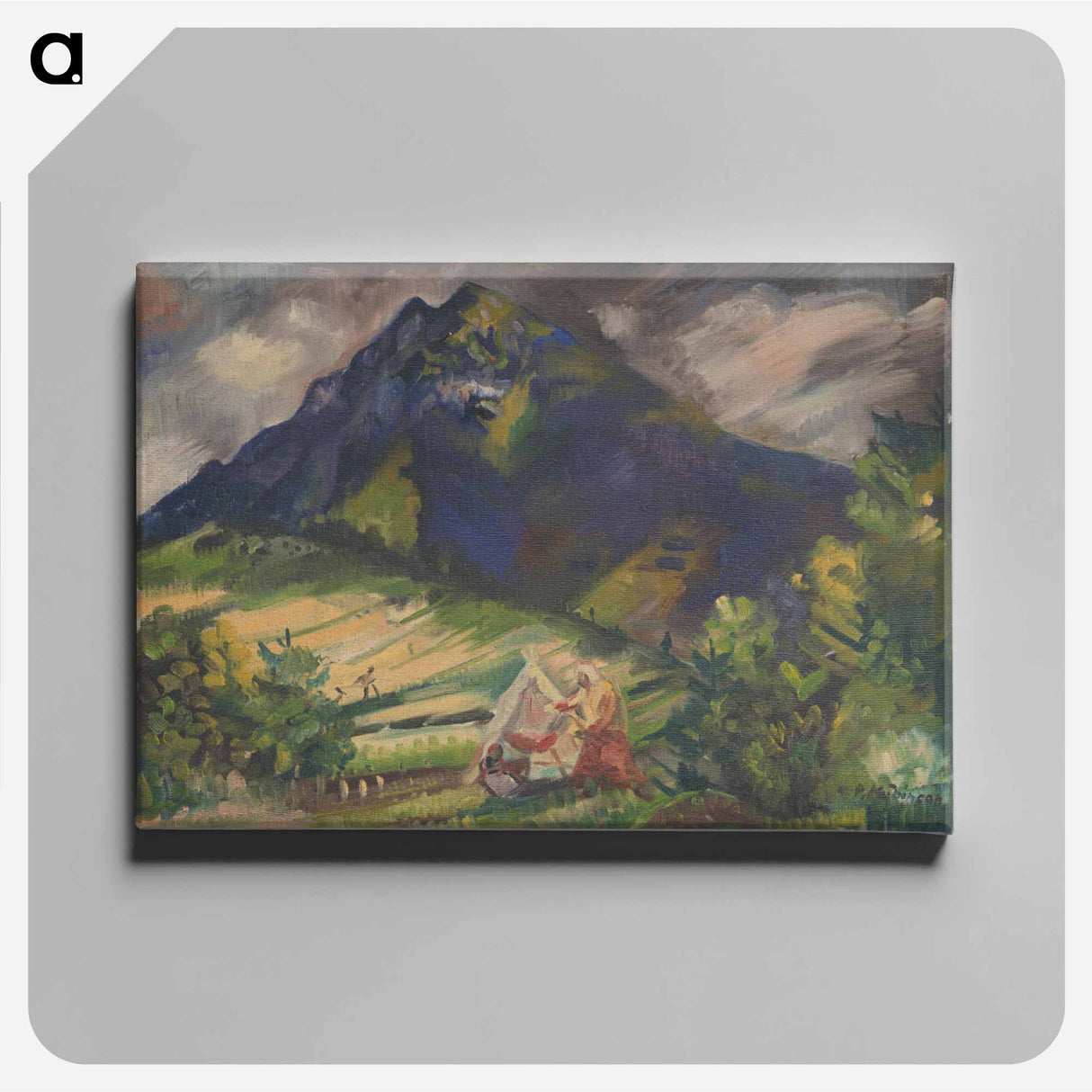 Choc - アーノルド ピーター ワイズ クビンチャン Canvas.