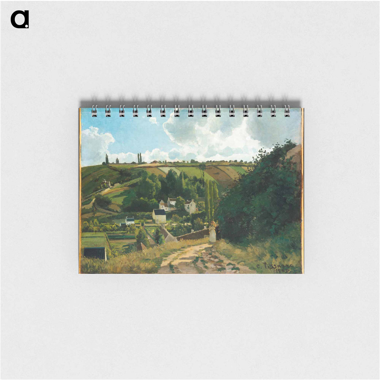 Jalais Hill, Pontoise - カミーユ ピサロ Memo.