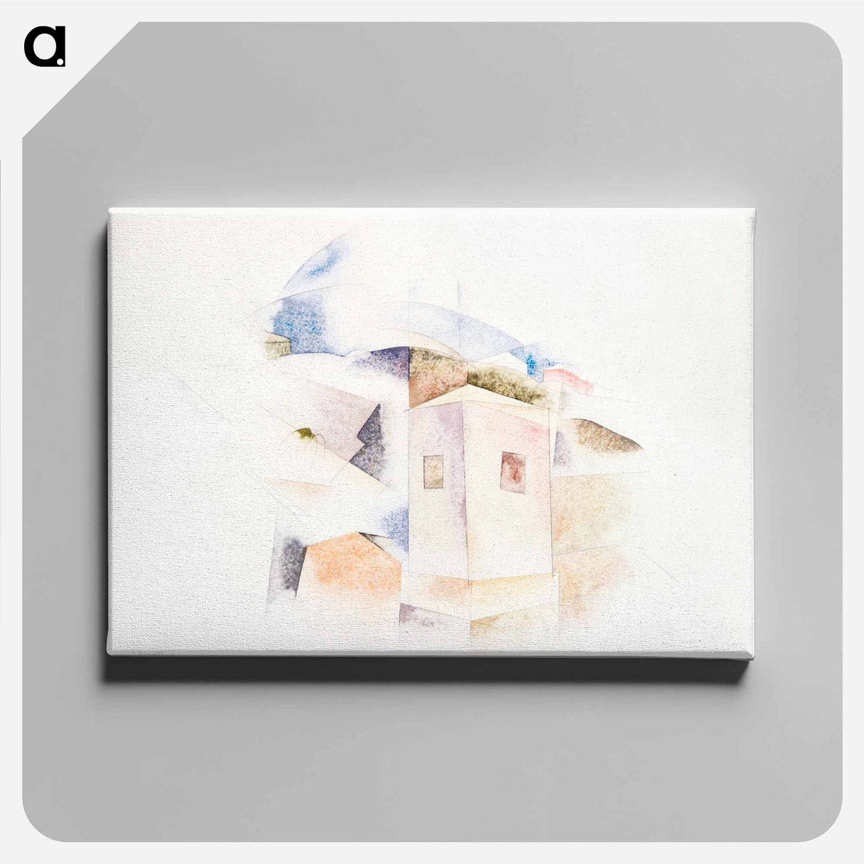 アートパネル-Bermuda No. 4 - チャールズ デムス Canvas.