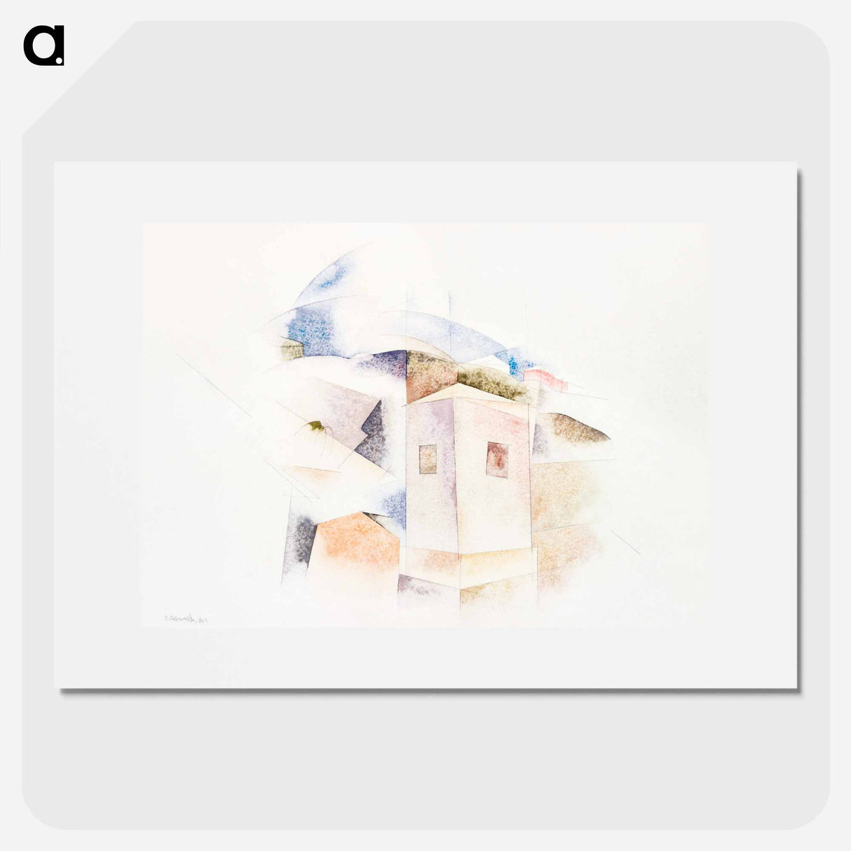アートポスター-Bermuda No. 4 - チャールズ デムス Poster.