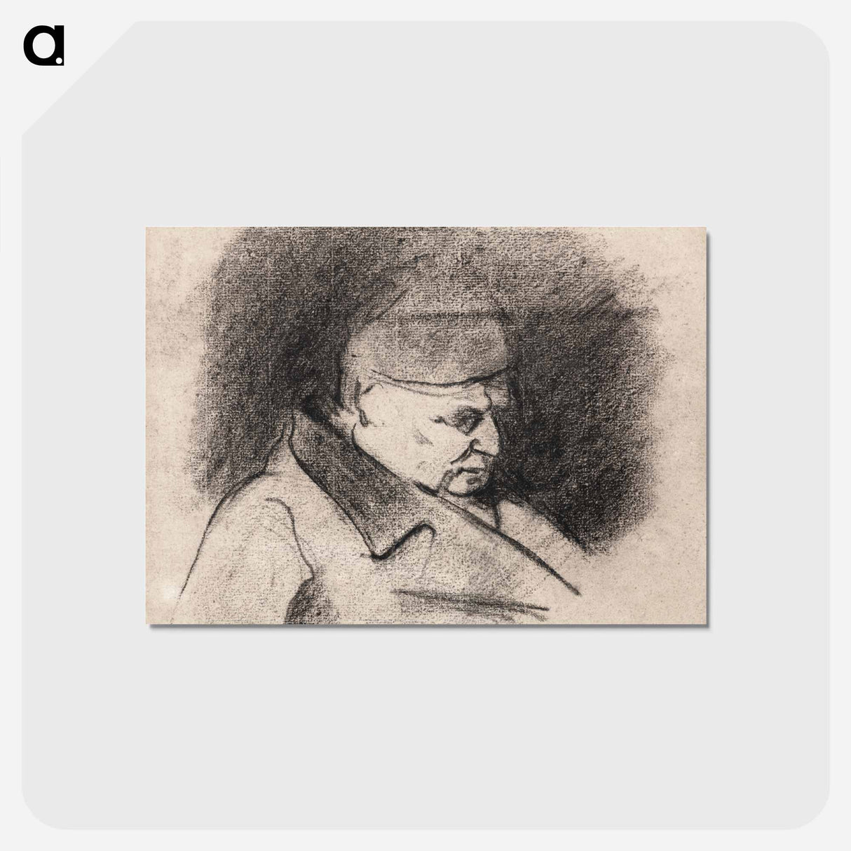 アートポストカード-Portrait of the Artist's Father
- ダラス美術館 Postcard.