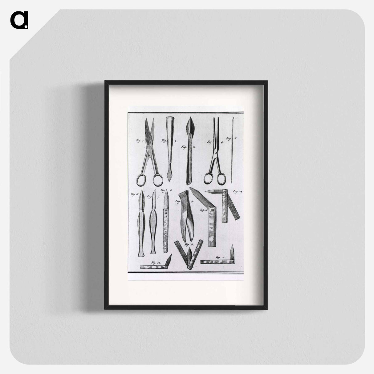 アートポスター-Bloodletting Instruments
- 国立医学図書館 Poster.