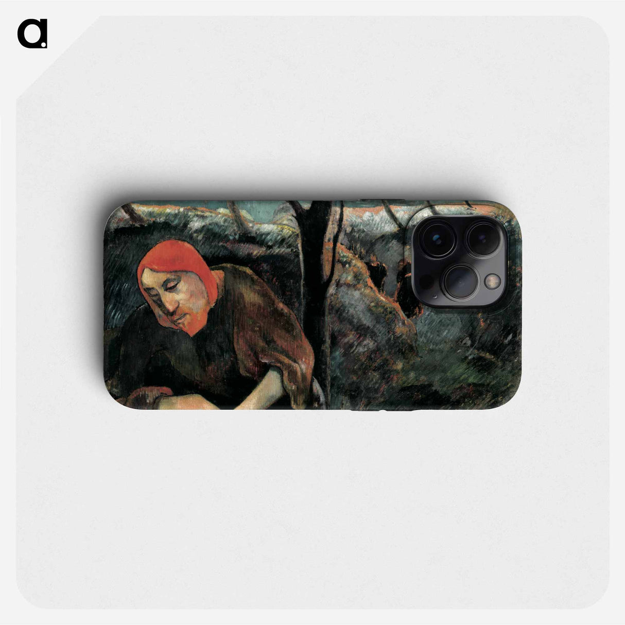 Christ on the Mount of Olives - Paul Gauguin Phone Case.
