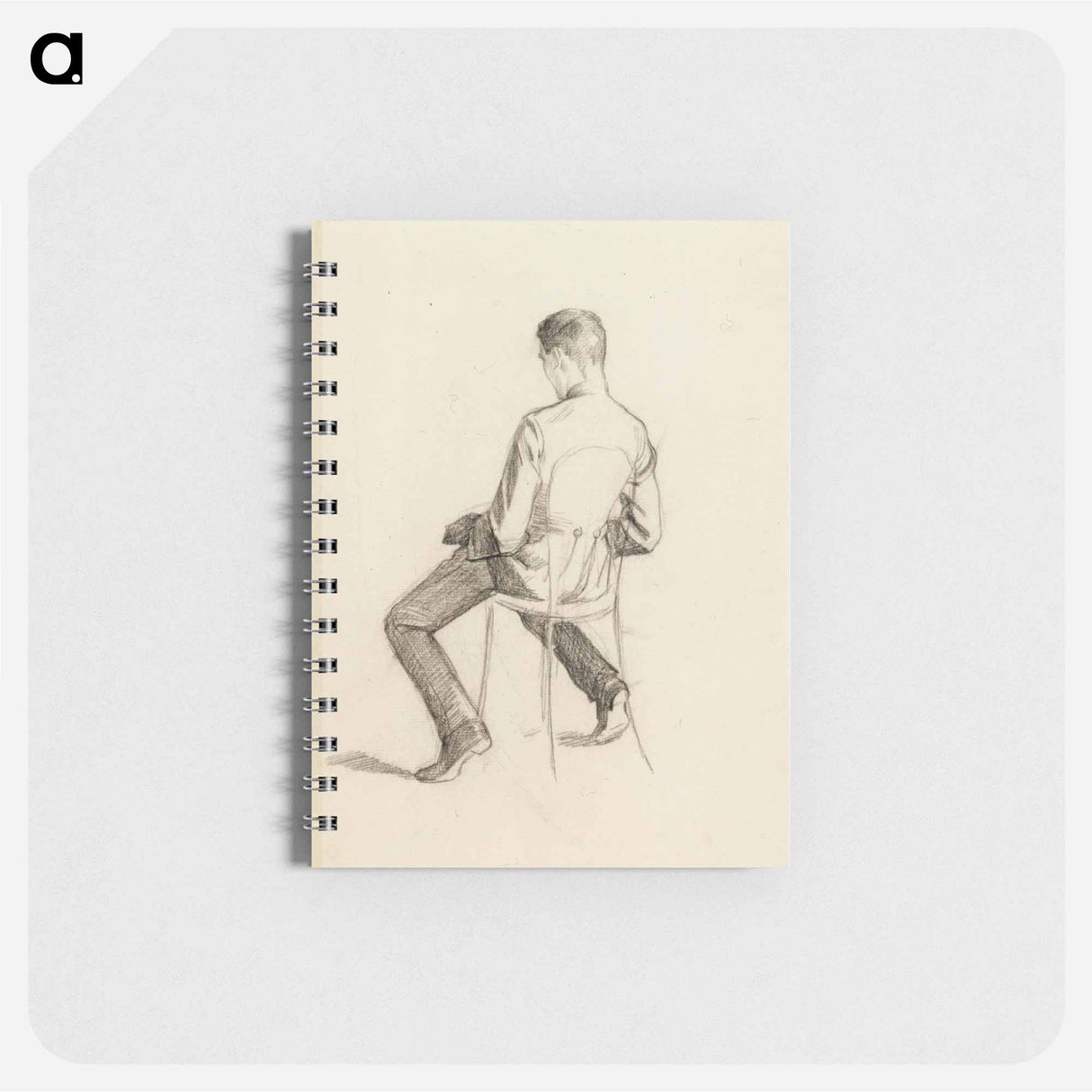 Selin istuva nuorukainen kadetinpuvussa - アルバート エーデルフェルト Memo.