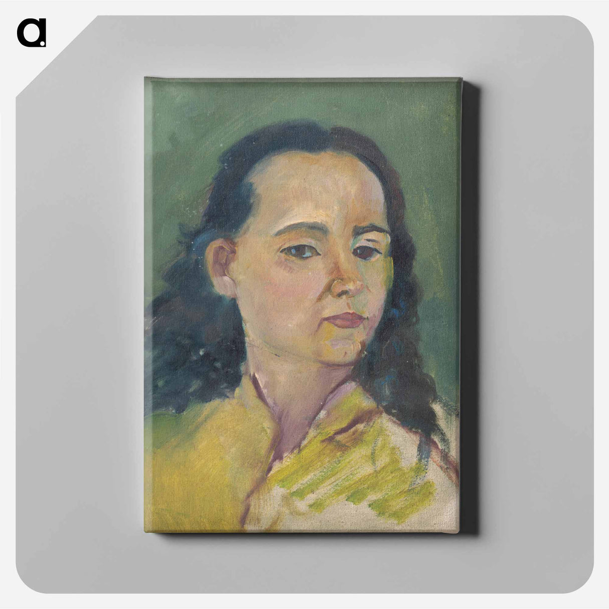 Portrait of a woman - アーノルド ピーター ワイズ クビンチャン Canvas.