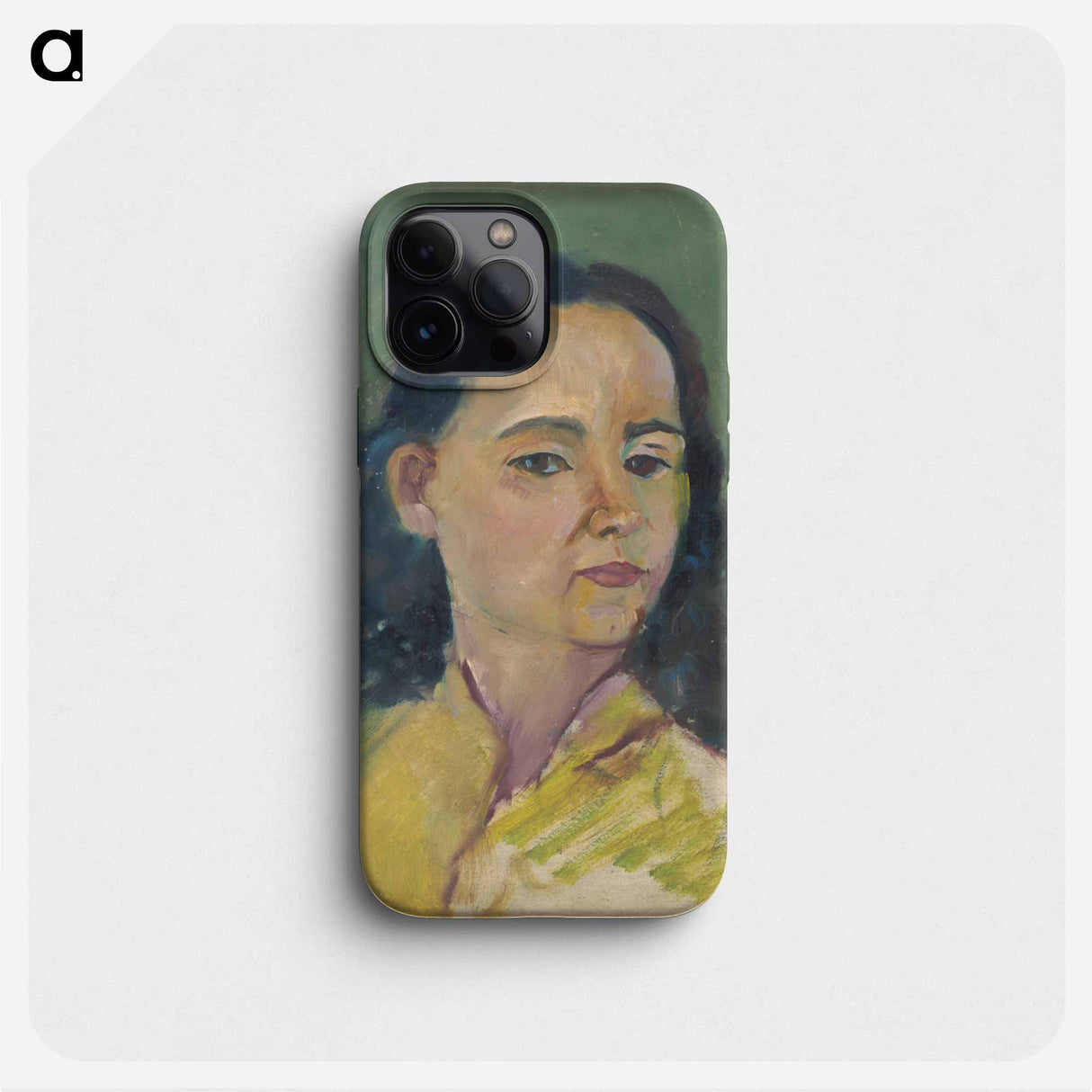 Portrait of a woman - アーノルド ピーター ワイズ クビンチャン Phone Case.
