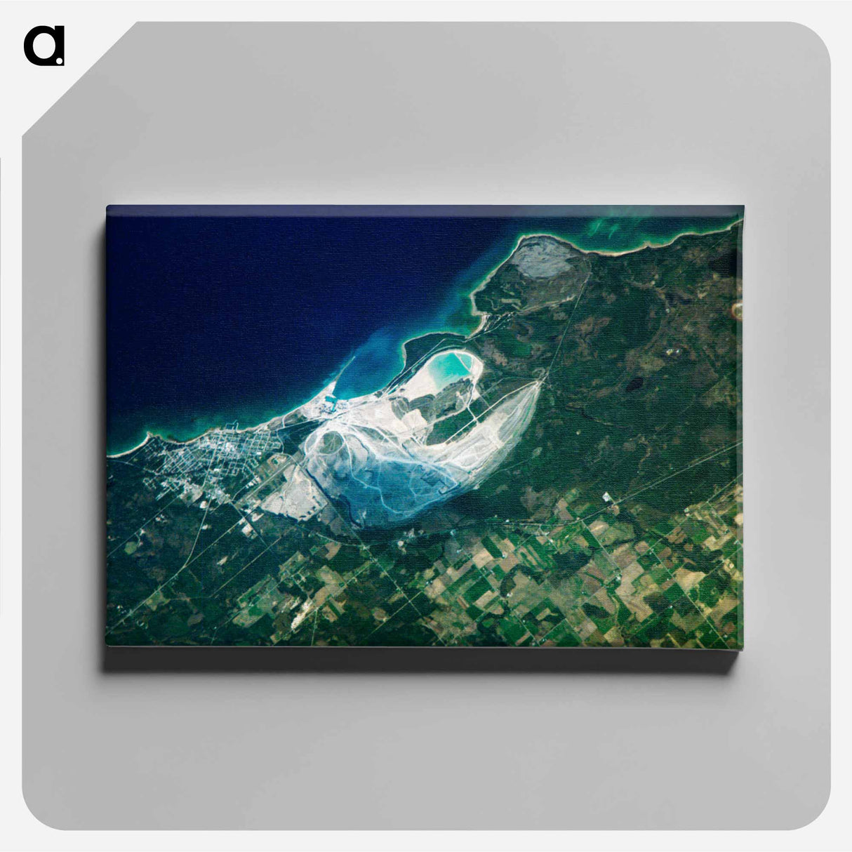 アートパネル-Calcite Quarry, Michigan
- 上空からの地球 Canvas.