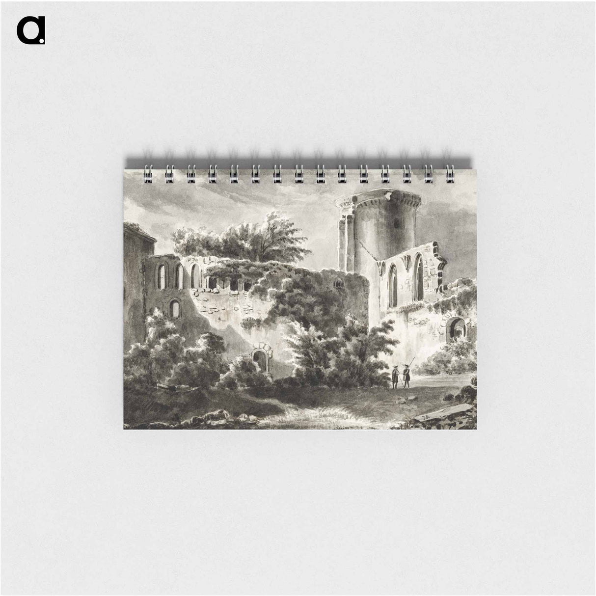 View of the courtyard of Château de Botwel - ジャン ベルナール Memo.