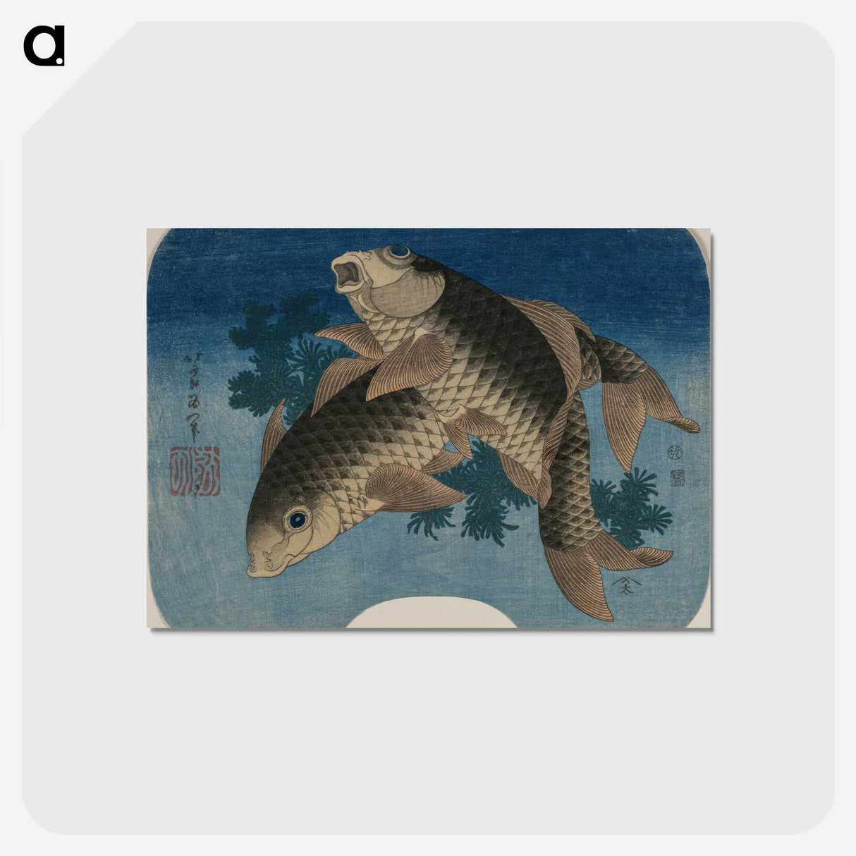 1-74_Katsushika-Hokusai_postcard