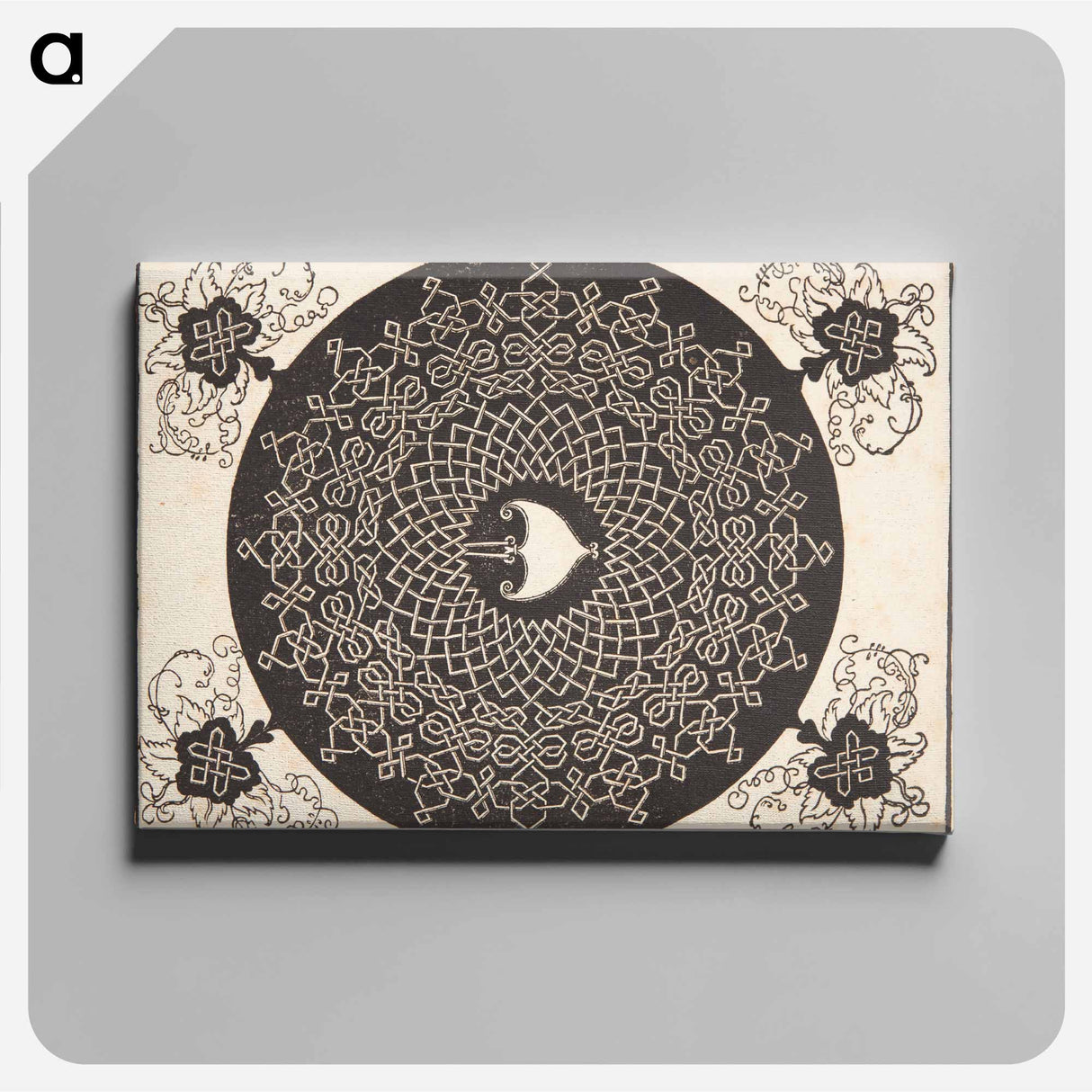 アートパネル-Knob with heart-shaped center - アルブレヒト デューラー Canvas.