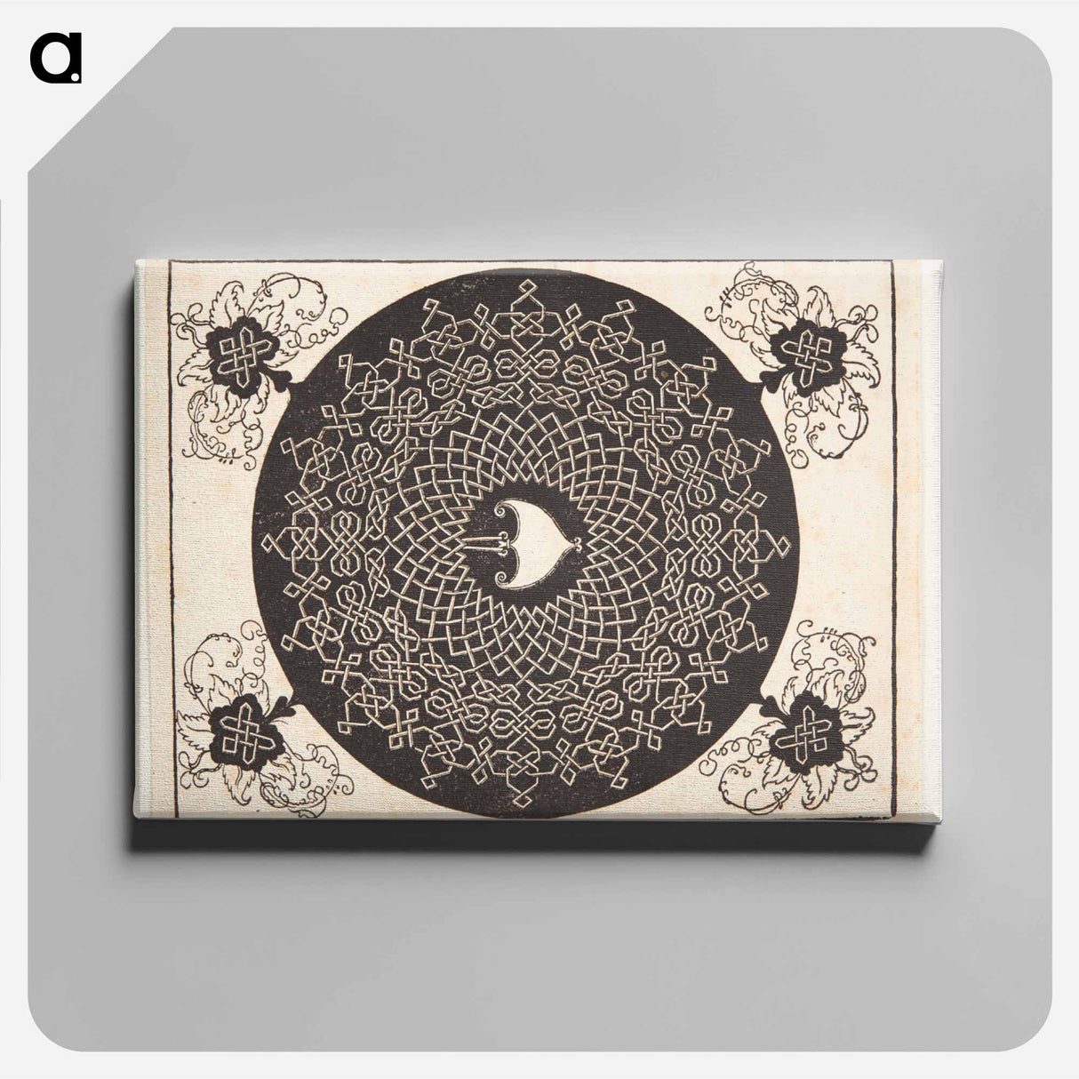 Knob with heart-shaped center - アルブレヒト デューラー Canvas.