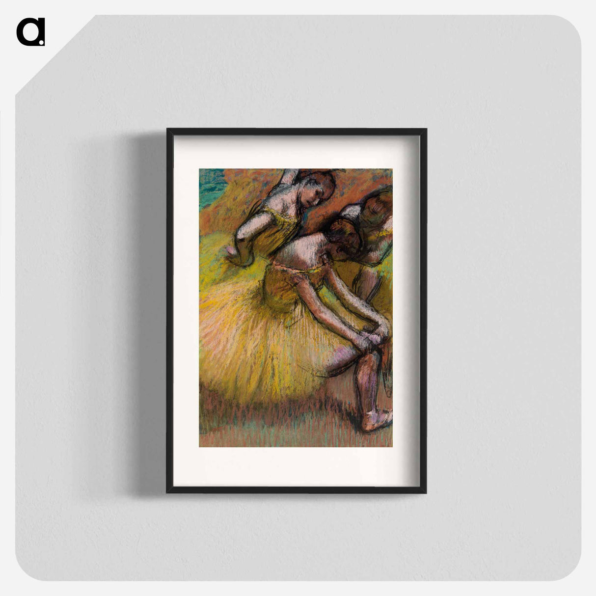 Group of Dancers - Edgar Degas Poster.