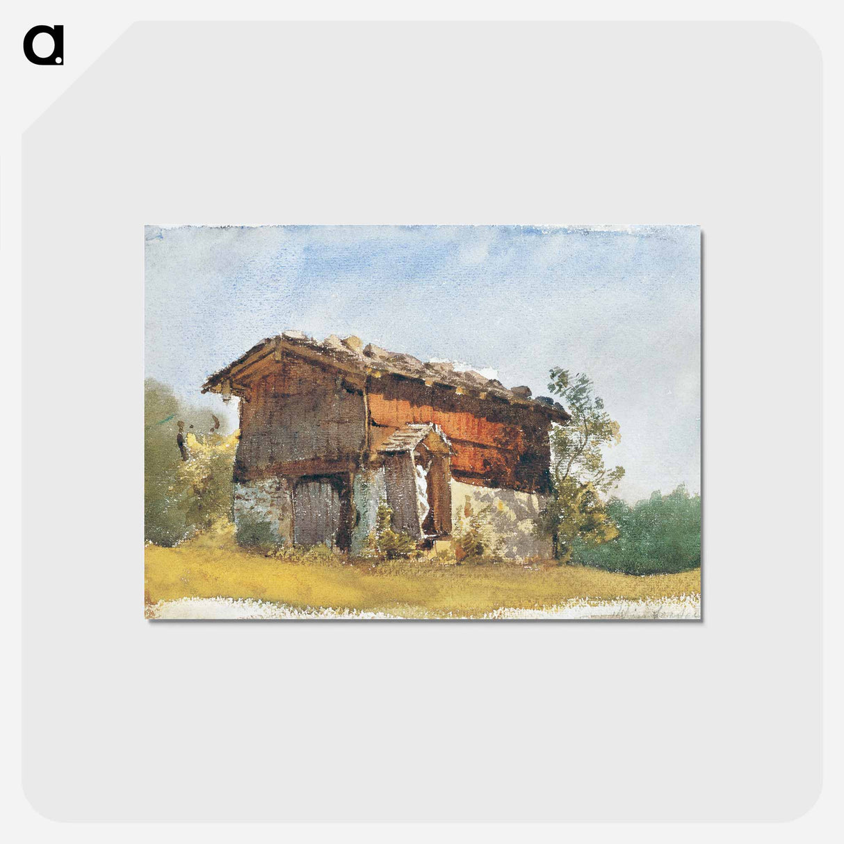 アートポストカード-Tyrolean Shrine - ジョン シンガー サージェント Postcard.