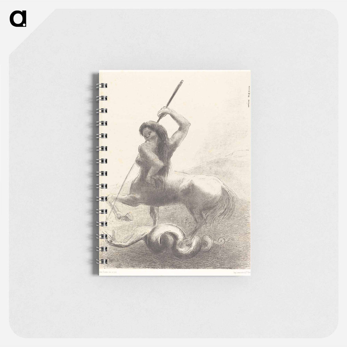 Il y eut des luttes et des vaines victoires - オディロン ルドン Memo.