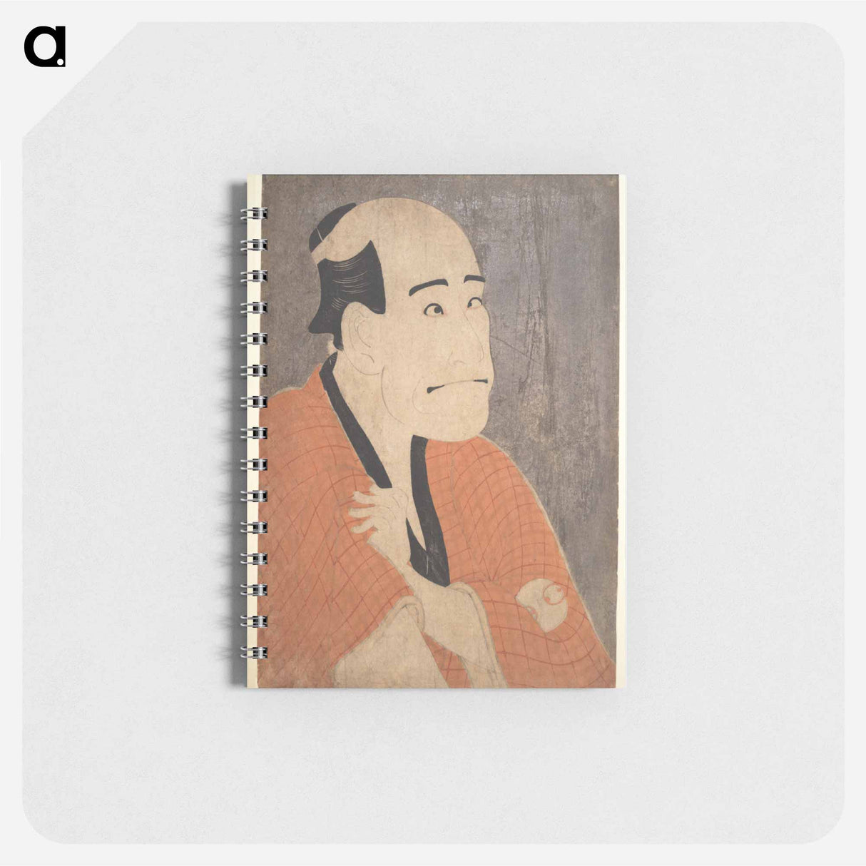 アートメモ帳-Arashi Ryūzō I as Ishibe Kinkichi in the Play Hana Ayame Bunroku Soga - 東洲斎 写楽 Memo.