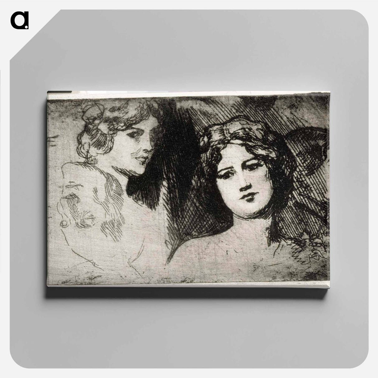 Harjoitelmapäitä - アルバート エーデルフェルト Canvas.