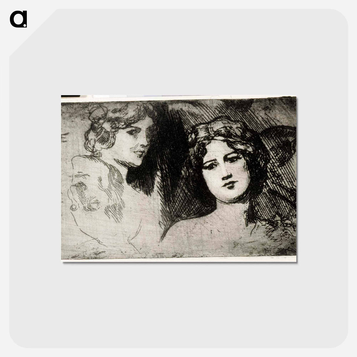 Harjoitelmapäitä - アルバート エーデルフェルト Postcard.