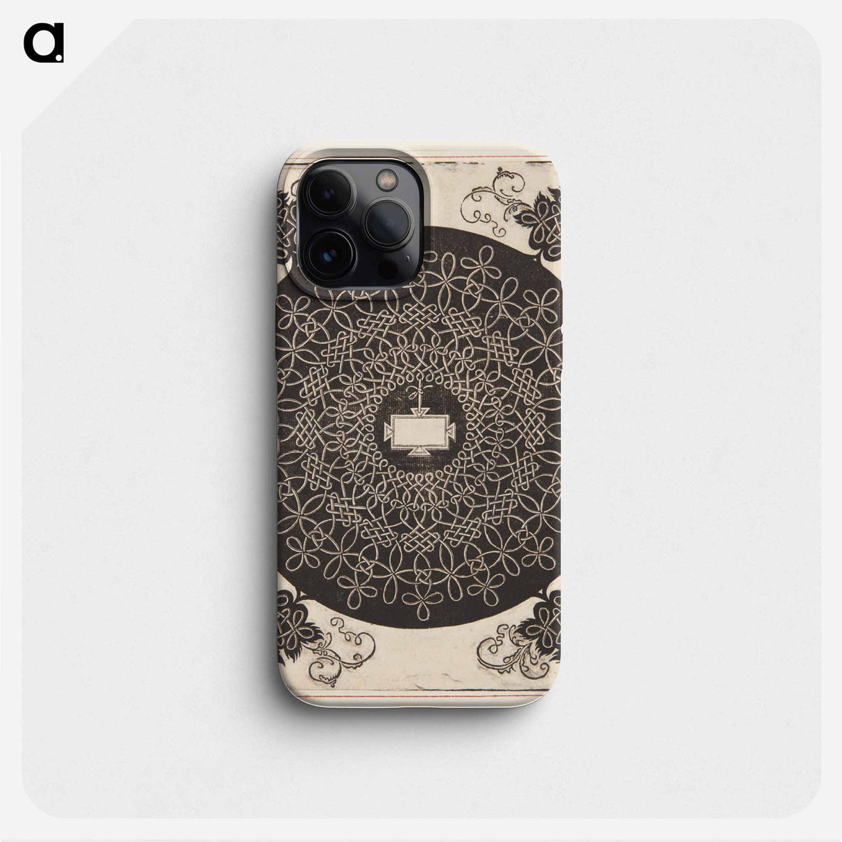 Knob with rectangular center - アルブレヒト デューラー Phone Case.