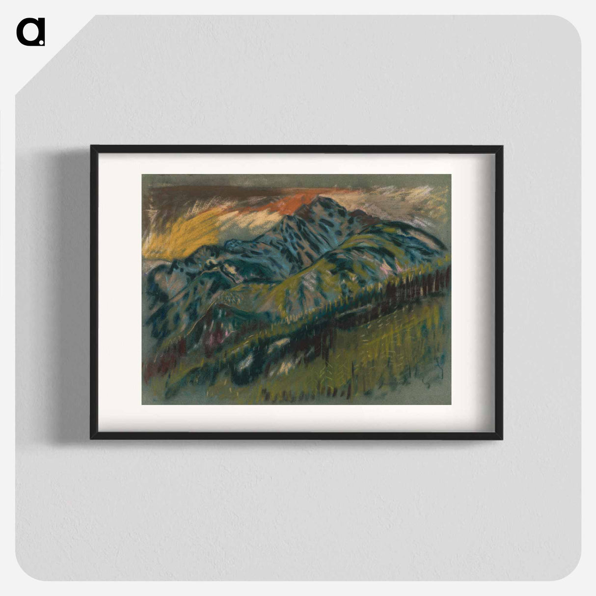 The roháče mountains - アーノルド ピーター ワイズ クビンチャン Poster.