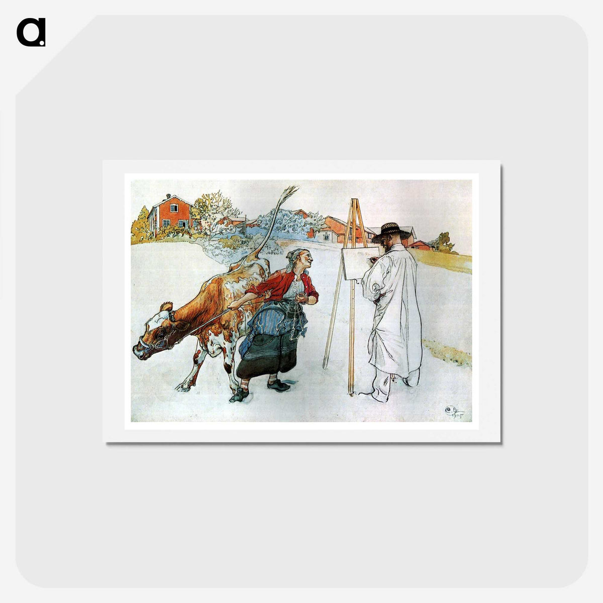 1-76_Carl-Larsson_hagaki